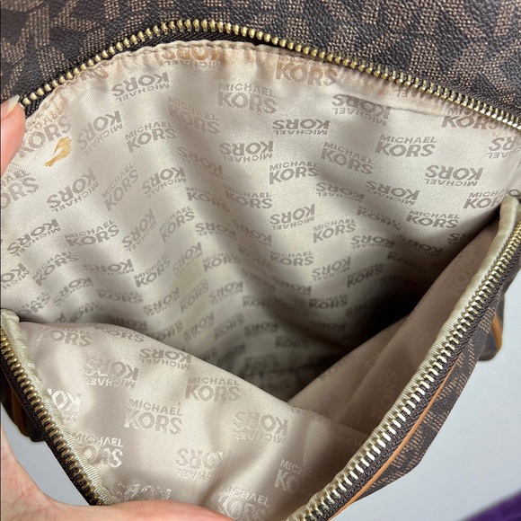 Michael Kors Backpack Brown and Tan - Picture 11 of 13